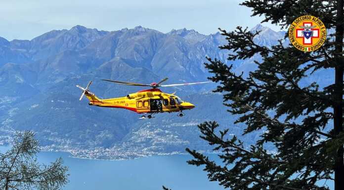 Doppio intervento per i volontari del Soccorso Alpino Valsassina – Valvarrone Valsassina elisoccorso
