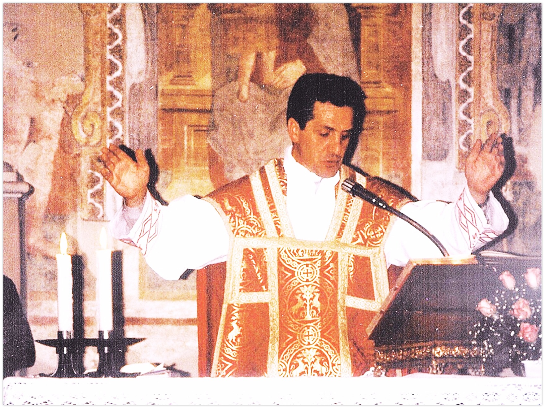 Prima Messa di Padre Gianni Venturini nella chiesa di Varigione in San Giovanni di Lecco