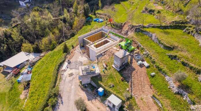 Valmadrera. Nuovo serbatoio Belvedere Superiore, lavori conclusi Nuovo serbatoio Belvedere Superiore Valmadrera Lario Reti