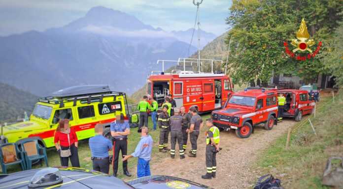 Morto il fungiatt di 61anni che si stava cercando a Camaggiore Vigili del Fuoco e Soccorso Alpino a Camaggiore