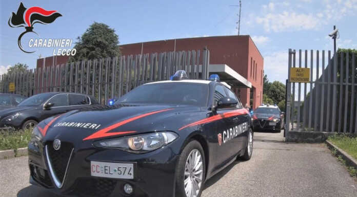 Imbrattava i muri con scritte pro Ucraina e Israele, denunciato un 78enne Carabinieri Merate