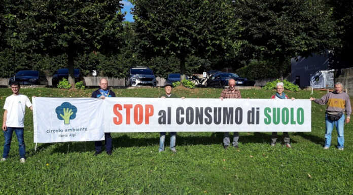 La denuncia del Circolo Ilaria Alpi: “Molteno il comune più cementificato del Lecchese” Consumo suolo circolo ambiente ilaria alpi