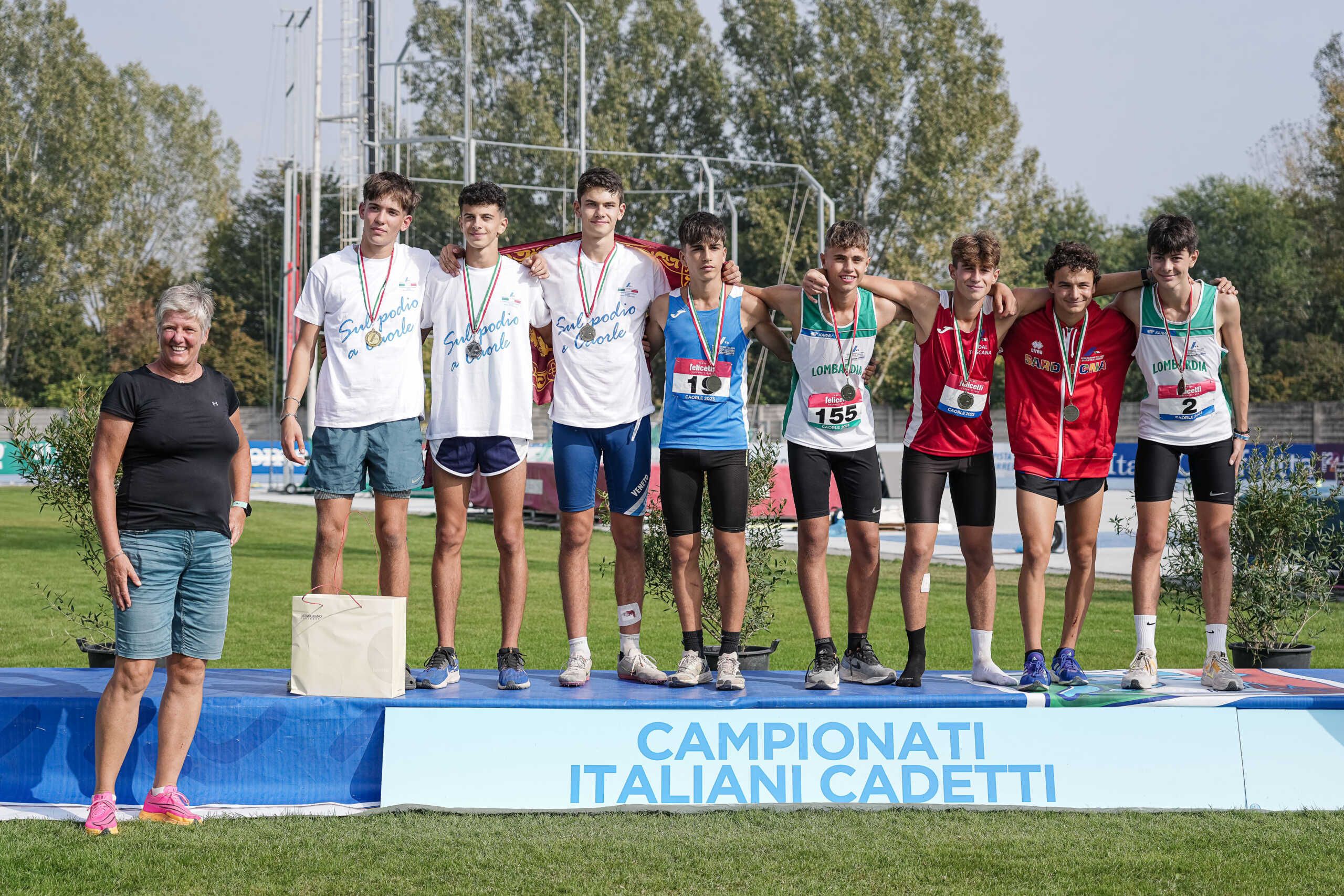 Filippo Vedana - Campionati Italiani Cadetti di atletica leggera | Caorle (VE), 07/08.10.2023 | Foto: Francesca Grana/FIDAL