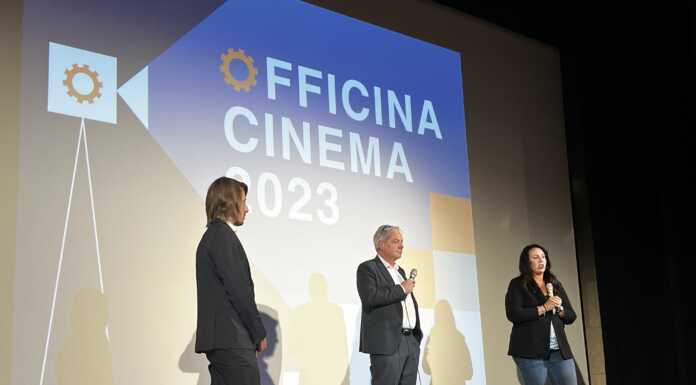 ‘Officina Cinema’: ultimo atto con una riflessione sull’IA e il futuro del lavoro Gian Luca Pisacane, Enrico Vavassori, Laura Silipigni