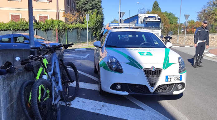 Incidente: ciclista investito alla rotonda di Pagnano Rotonda Pagnano Incidente a Merate elicottero