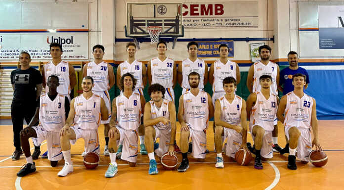 Basket DR1. “Stecca” Mandello, Civatese ok al PalaCivitz Mandello Tecnoadda squadra 2023:24