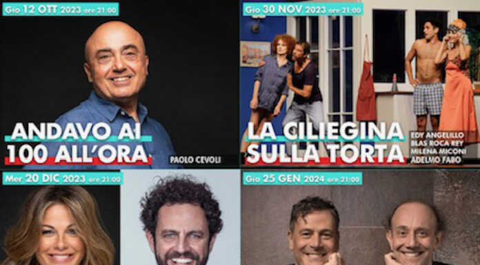 Merate: parte con il tutto esaurito la 3^ stagione del Teatro Manzoni