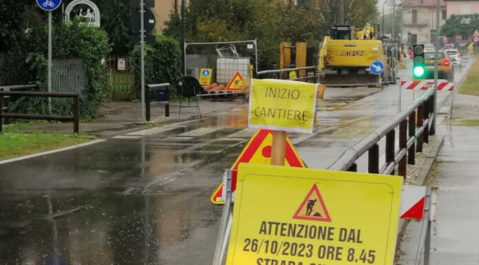 Osnago, lavori sulle reti idriche: strada chiusa per due giorni alle Orane