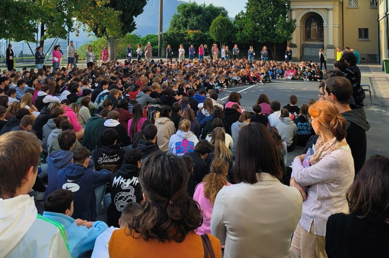 scuole rancio lecco preghiera pace