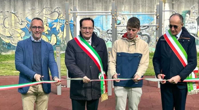 Valmadrera. Inaugurato lo spazio Outdoor al Centro Sportivo Valmadrera spazio aoutdoor inaugurazione 2023