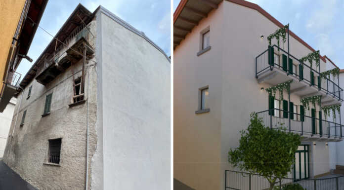 A Valmadrera 5 alloggi sociali per anziani in un edificio storico della città La porzione di fabbricato in vicolo Giusti a Valmadrera