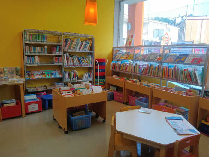 Biblioteca Oggiono spazio bimbi 0-6 anni rinnovato