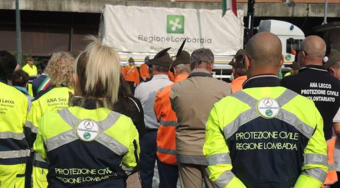 La Protezione Civile degli Alpini in Festa, le foto della cerimonia