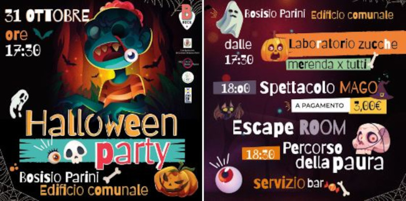 Halloween evento Bosisio Parini