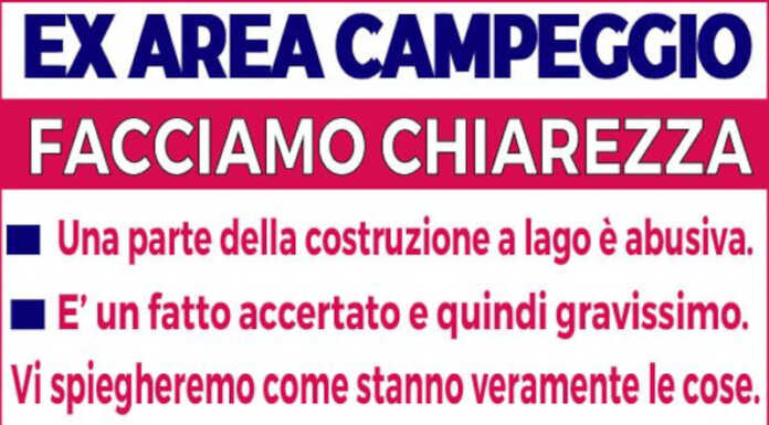 Casa Comune per Mandello: serata pubblica sull’area ex campeggio Locandina serata pubblica Casa Comune Per Mandello area ex campeggio