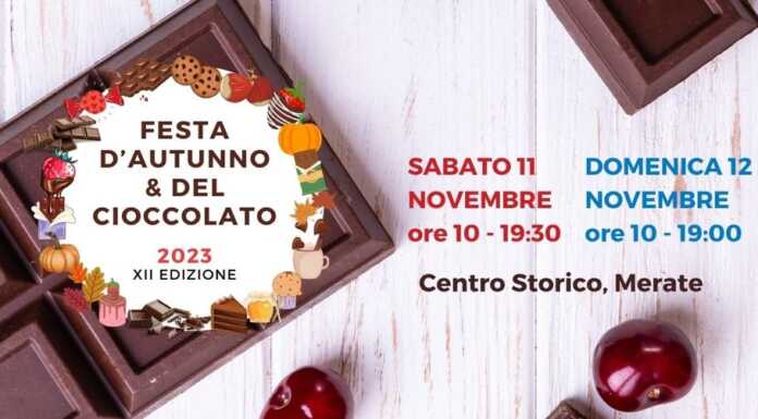 Merate, la Pro Loco ci riprova: l’11 e il 12 la festa del cioccolato