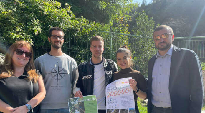 Bellano. E sono 200 mila all’Orrido! Due portoghesi a far tagliare il traguardo Orrido di Bellano 200 mila visitatori