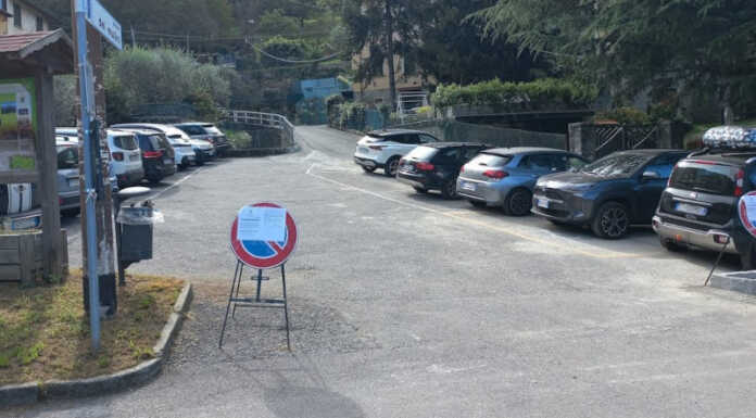 Perledo. Parcheggio di Gittana, lavori a buon punto Perledo parcheggio Gittana