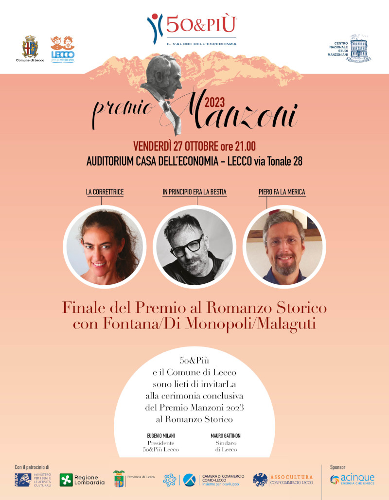 Locandia Premio Manzoni al Romanzo Storico