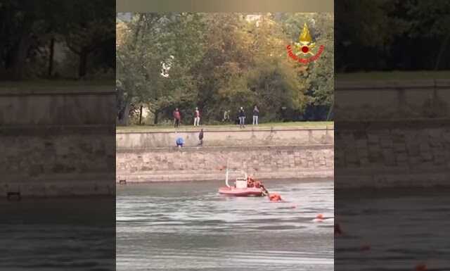 Olginate. Canoisti in difficoltà salvi per miracolo, il video dei soccorsi