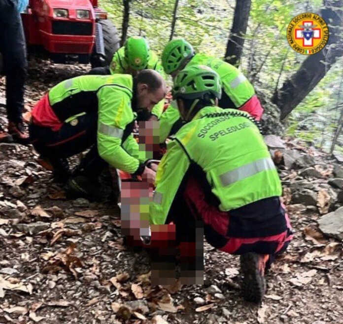 Soccorso Alpino intervento Primaluna