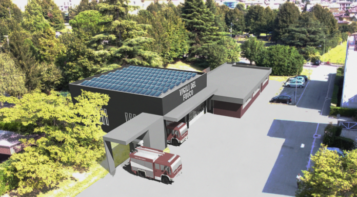 Vigili del Fuoco Valmadrera, 200 mila euro per il polo di pronto intervento Caserma Vigili del Fuoco Valmadrera progetto