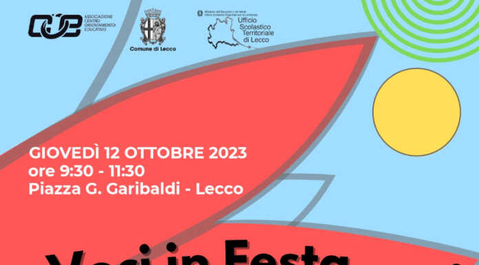 Scuole di Lecco in piazza Garibaldi per ‘Voci in Festa’: già 800 le adesioni Voci in Festa scuole Lecco