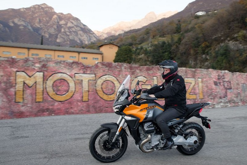 Moto Guzzi visita presidente Repubblica Ceca