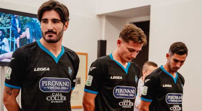 Calcio Lecco. Presentata la terza maglia dedicata a Manzoni