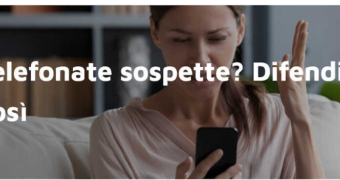 Telefonate fraudolente: Acinque elabora un meccanismo anti raggiro