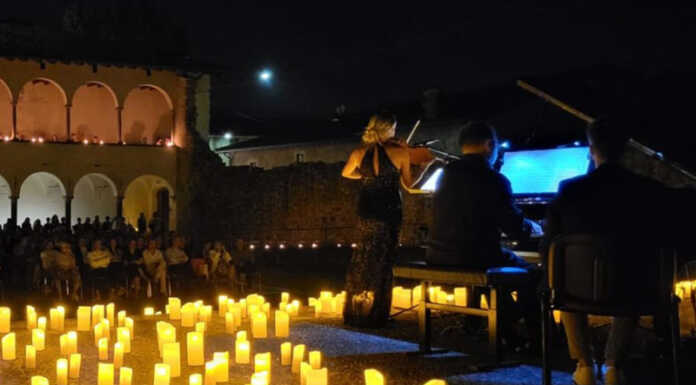 Un nuovo concerto a lume di candela al Santuario del Lavello Concerto a lume di candela Calolzio