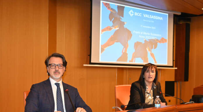 “Educazione e cultura nel DNA”: la BCC Valsassina premia gli studenti meritevoli (FOTO) Il presidente della BCC Valsassina Giovanni Combi e la Direttrice Ivana Ciresa