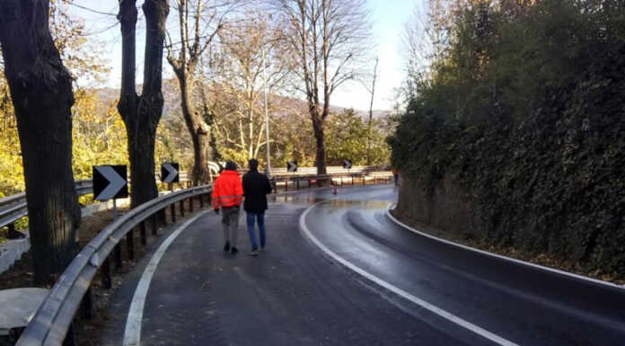 Imbersago, conclusi i lavori alla Curva Moratti: la Sp 56 torna a doppio senso