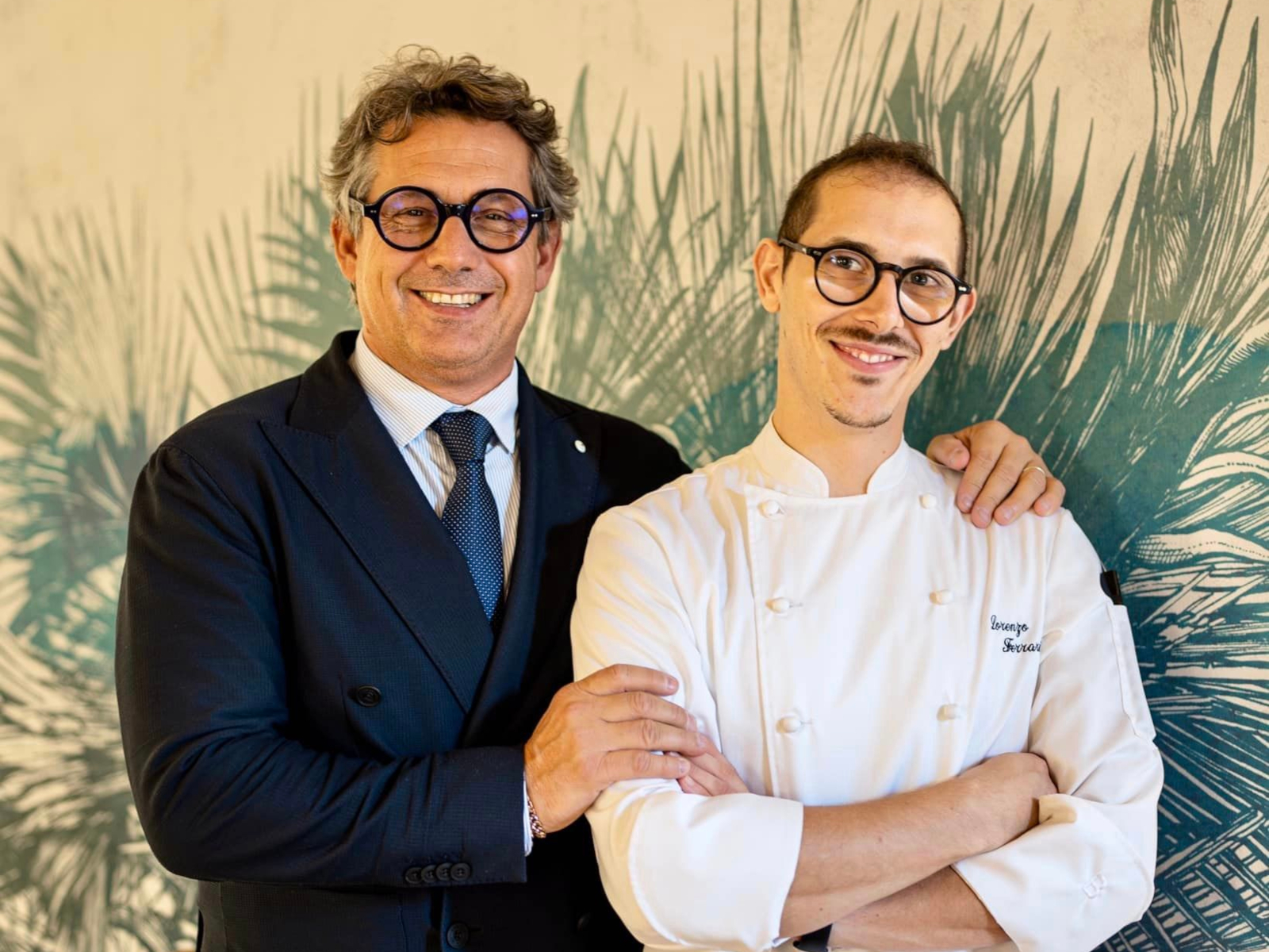 Marco Galbiati e Chef Lorenzo Ferrari