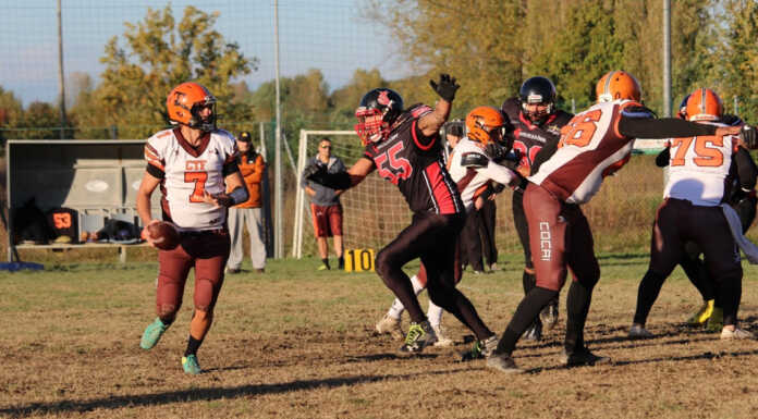 Football americano. Che batosta in laguna per i Commandos Brianza Mestre Commandos Brianza Cocai Terraferma 20231110