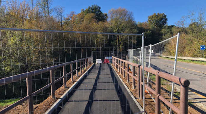 Missaglia, Sp 54 chiusa di notte per la posa del ponte sul Molgoretta