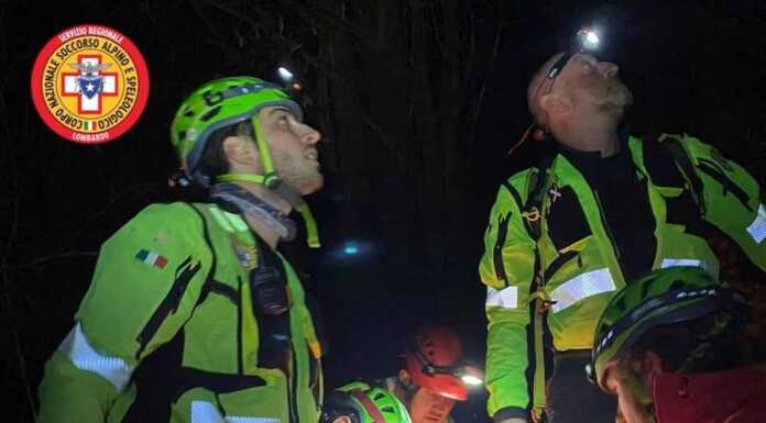 Due persone disperse in montagna, tecnici del Soccorso alpino al lavoro