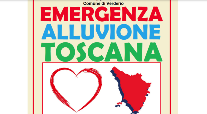 Verderio, alluvione Toscana: l via la raccolta di beni di primi necessità