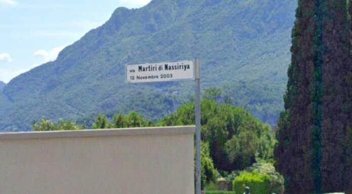 Il comune di Lecco ricorda le vittime della strage di Nassiriya Via Martiri di Nassiriya Lecco