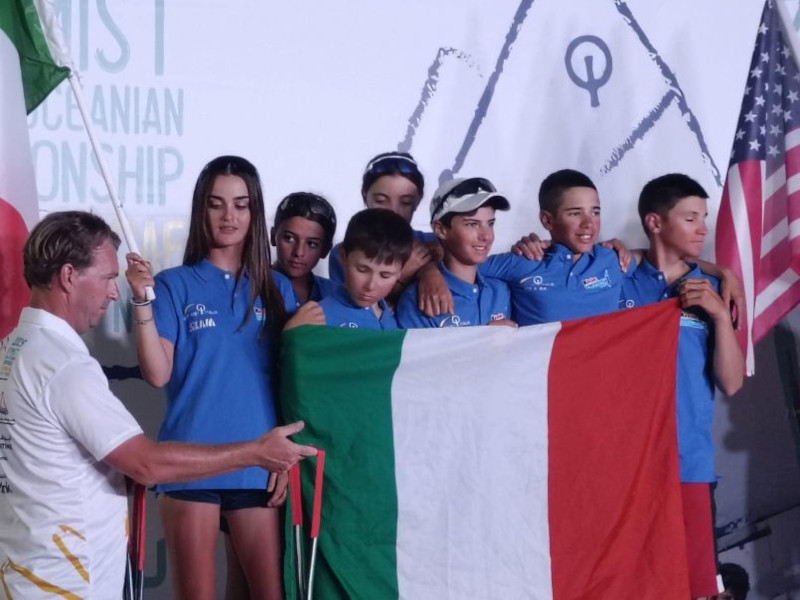Campionato optmist vela argento Italia