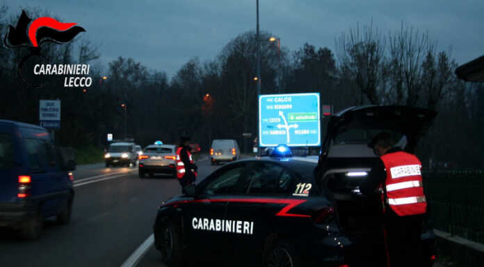 Furti in abitazione a Merate, servizio di controllo dei Carabinieri nelle aree più a rischio controlli carabinieri merate