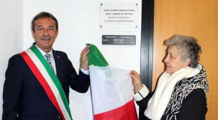 Erve intitola il dispensario farmaceutico comunale al dottor De Franco dispensario_farmaceutico_erve_dottor_de_franco_20231127