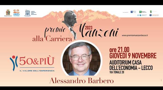 Premio alla Carriera 2023 ad Alessandro Barbero. Alle 21 su LN la diretta della serata