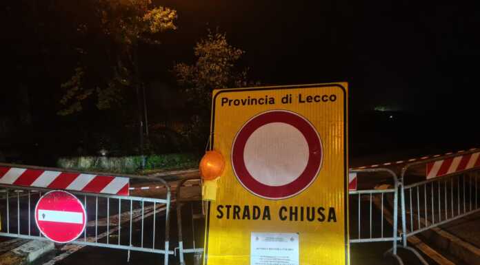 Colle, terminati i lavori di consolidamento: riapre la Sp 58 strada colle brianza chiusa