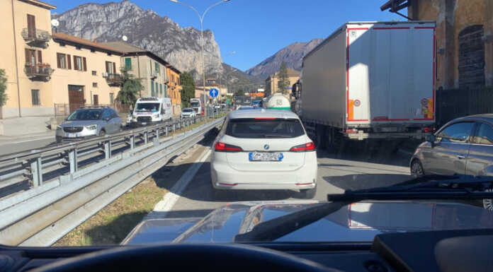 Lecco: caos viabilità, la situazione alle ore 12.30
