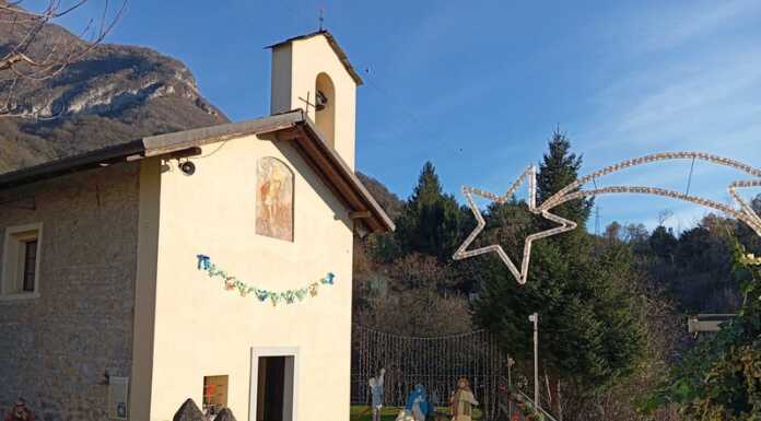 Lierna. Santa Messa in suffragio dei Ripamonti e benedizione della mostra a Sornico Sornico Lierna Mostra sculture in legno inaugurazione