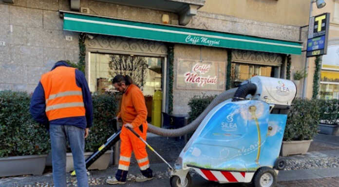 Anche Casatenovo sperimenta Glutton, l’aspiratore stradale ecosostenibile