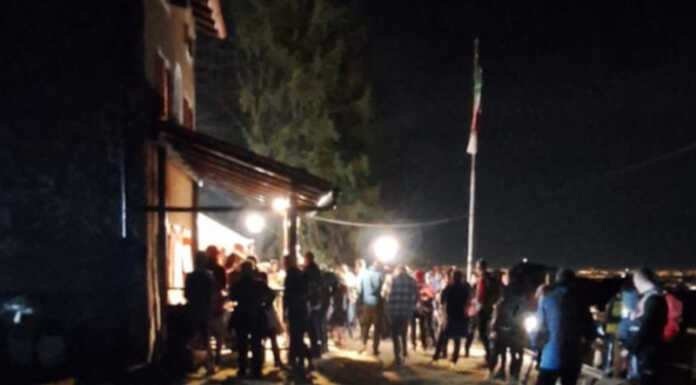 Cai Ballabio, più di 200 persone alla fiaccolata dall’Antivigilia di Natale Bongio Fiaccolata Cai Ballabio Antivigilia Natale