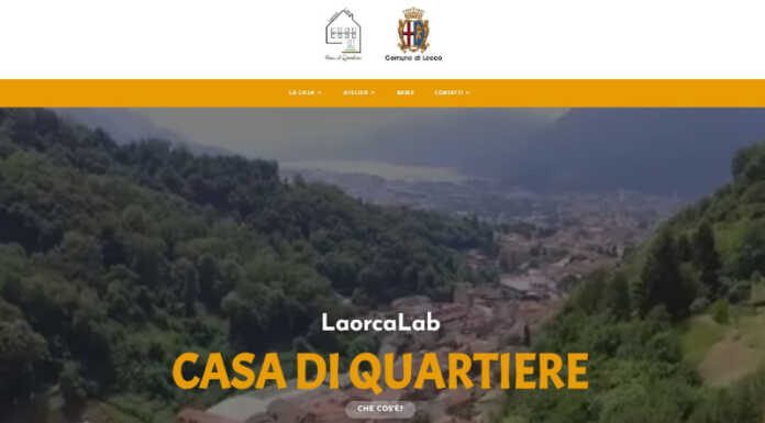 La Casa di Quartiere LaorcaLab è online: presentato il nuovo sito internet LaorcaLab nuovo sito internet