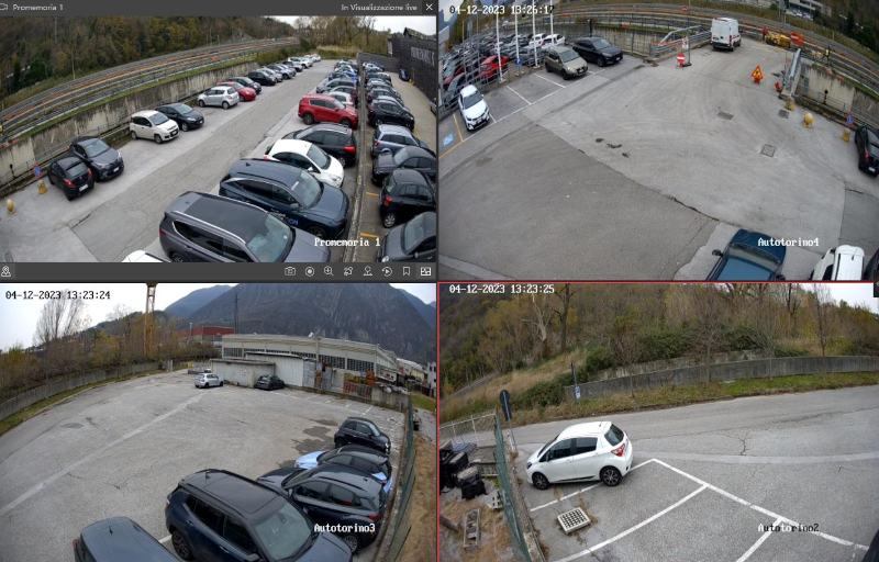 Nuovo impianto videosorveglianza telecamere Valmadrera Via Como